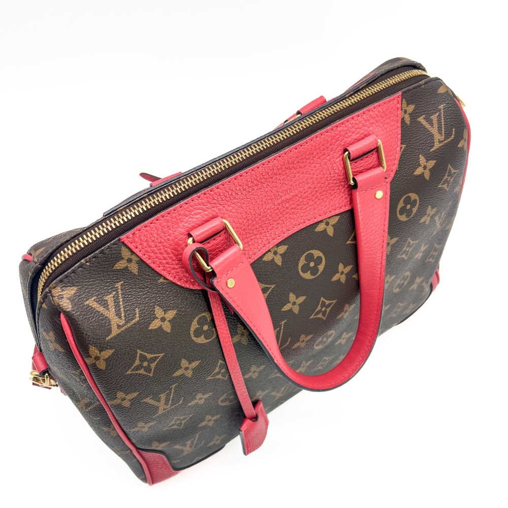 Louis Vuitton Monogram Retiro NM Coquelicot Tote Handbag - Picture 6 of 17